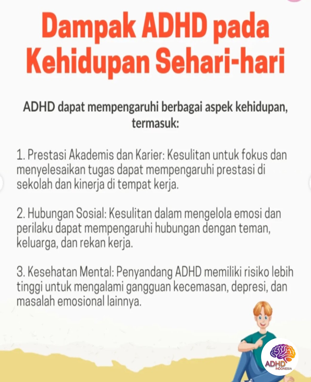ADHD dan Hubungan Sosial Anak di Lingkungan Sekolah di Provinsi Nusa Tenggara Timur