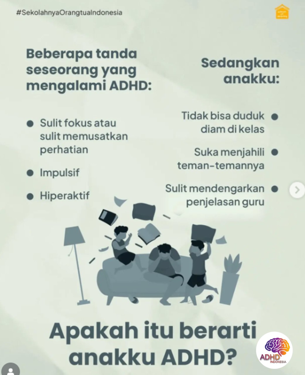 Ciri dan Gejala ADHD pada Anak Usia Dini di Provinsi Nusa Tenggara Timur
